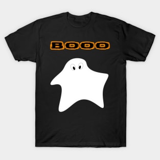 Booo ghost - Halloween. T-Shirt